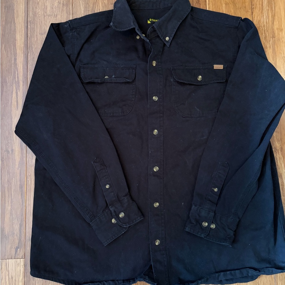 Stanley Men's Dark Blue Shirt Jacket